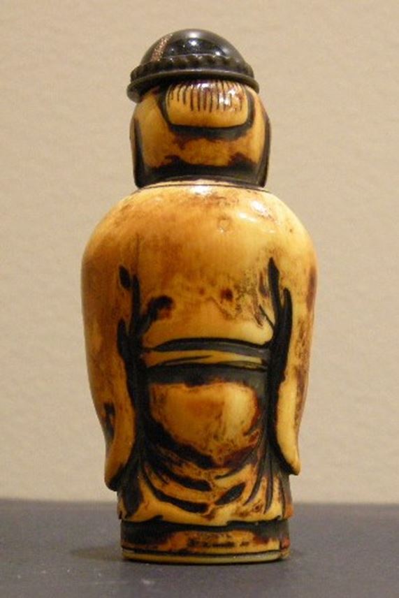 Ivory snuff bottle in figure form | MasterArt